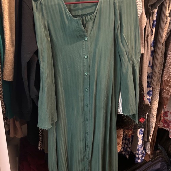 The frock nyc boheme emerald dress - Picture 2 of 4